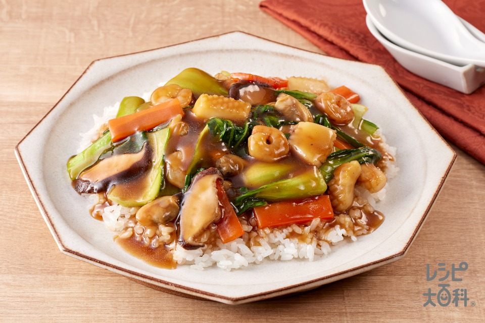 １５分でできるお夕飯「中華丼とスープとサラダ」レシピあり！！！稲垣飛鳥オフィシャルブログ Powered by Ameba