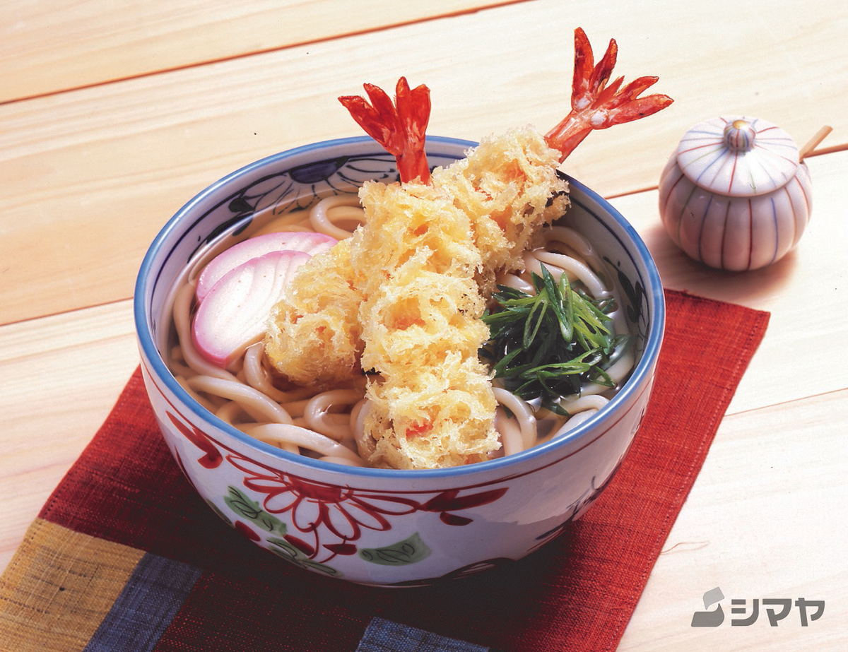 ゆず出汁かき揚げうどん♩ レシピ・作り方