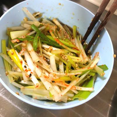 万能副菜♪ネギキムチ＜パジョリ＞韓国の簡単＋本格レシピ。焼き肉のお供にカライチ