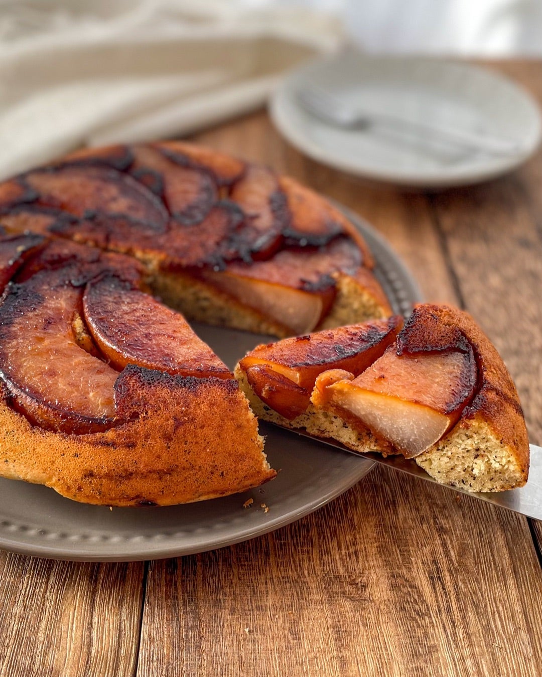 素朴だけど病み付きになる和梨のフライパンケーキ - Jalan Makan -ペナンと日本でJalan Jalan Cari Makan