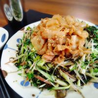 たたききゅうりとキムチのあえもの