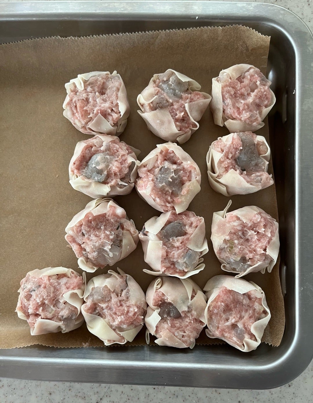 レンジでシュウマイ🤭