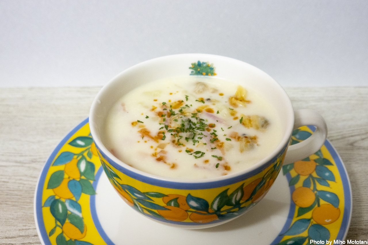 簡単ニューイングランド風クラムチャウダ