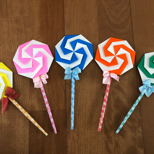 簡単！ペロペロキャンディの折り方