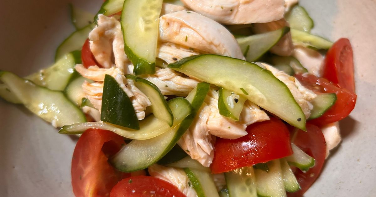 早ウマ♪ しっとり鶏ささみときゅうりの豆腐サラダレシピサイトNadia