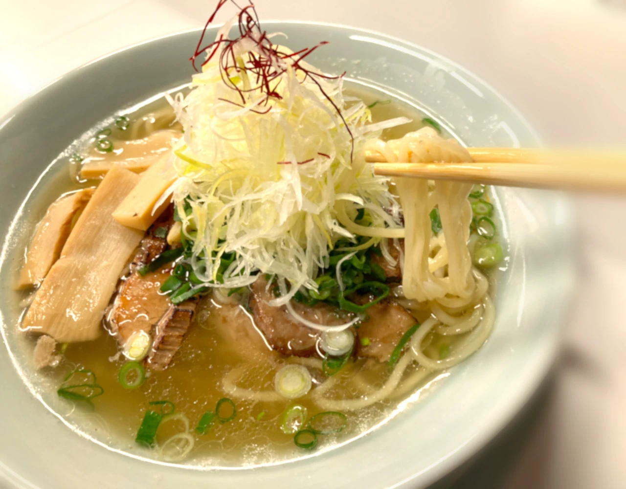 麺家 麺四郎白神ねぎ三昧・白神ねぎ美人が当店のおすすめです