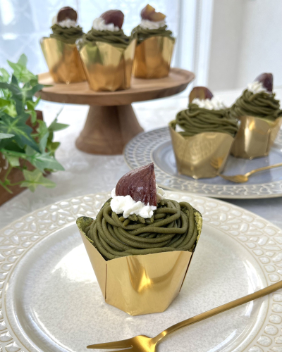 八女抹茶モンブラン 4個入 冷凍ケーキお取り寄せ専門店「SWEETS PROスイーツプロ 」