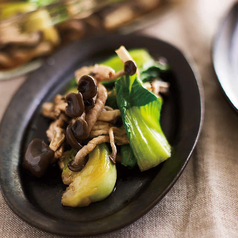 レンジで簡単♪チンゲン菜のごま和え 香り豊かな副菜