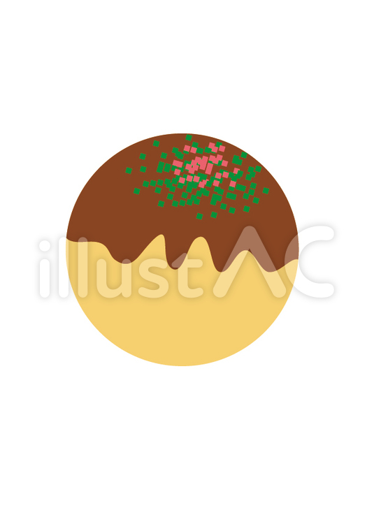 かわいいたこ焼きの屋台イラスト・フリー素材なら「シンテリ」