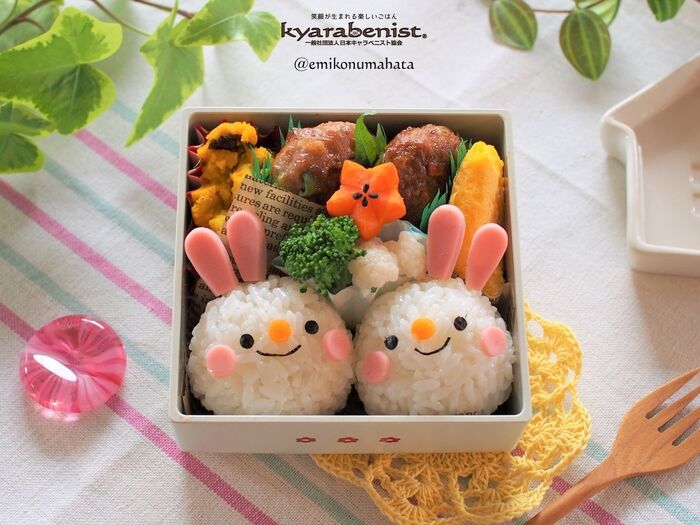 AmazonHEHW おべんとう 抜き型セット おにぎり型 可愛い動物形 簡単 おにぎりメーカー おにぎり作りツール お弁当作りツール 寿司型反粘着性 簡単便利 キッチン 飲食店 業務用 キッチン用品ウサギ 弁当デコレーション用品 オンライン通販