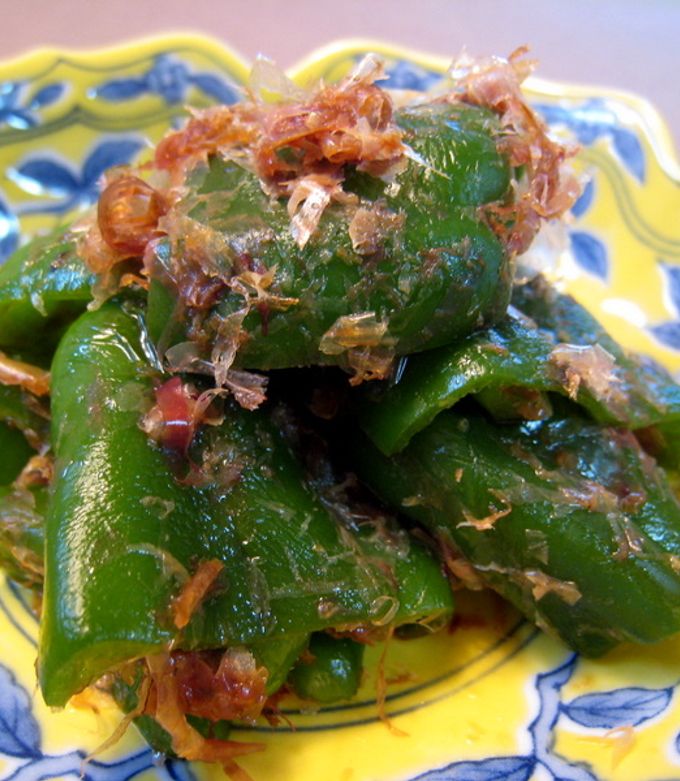 地味でも栄養満点！ピーマンとひじきの梅おかか和え