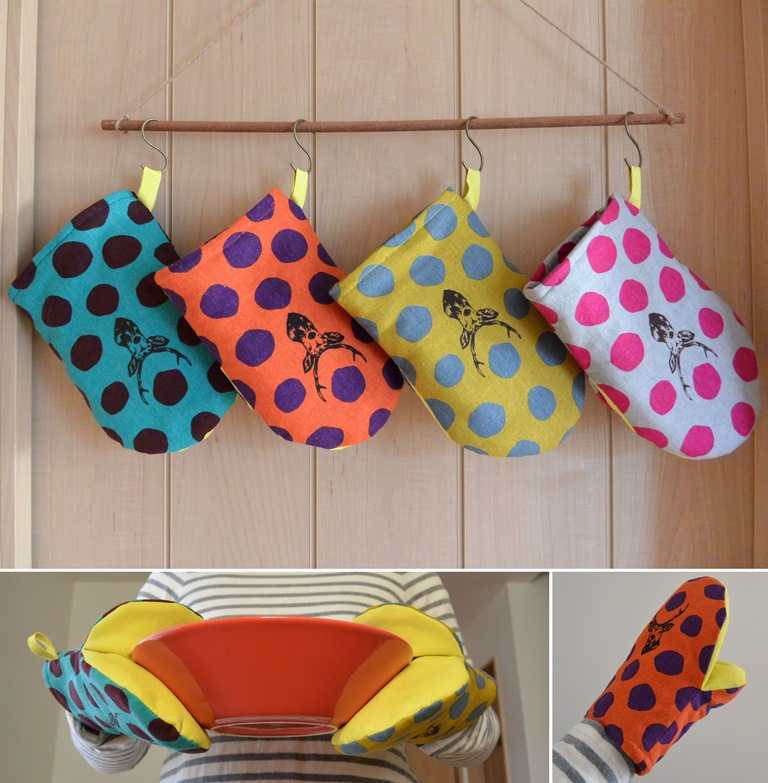 ☆発送用☆ミシンで作るミトン手袋 大人フリーサイズoriginal pattern colorful harmony