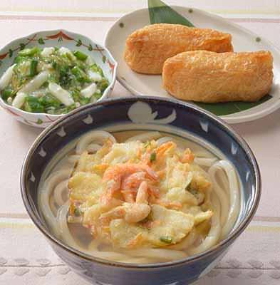 かき揚げうどん - レシピ - 株式会社シマヤ～やさしく、おいしく～シマヤだしの素