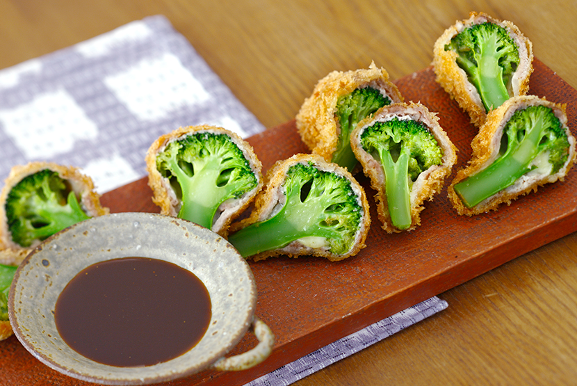 さっぱり！チーズと大葉の肉巻きフライ