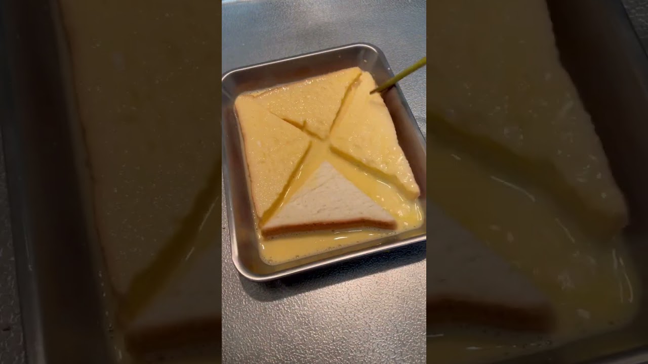 アーモンドミルクのフレンチトースト