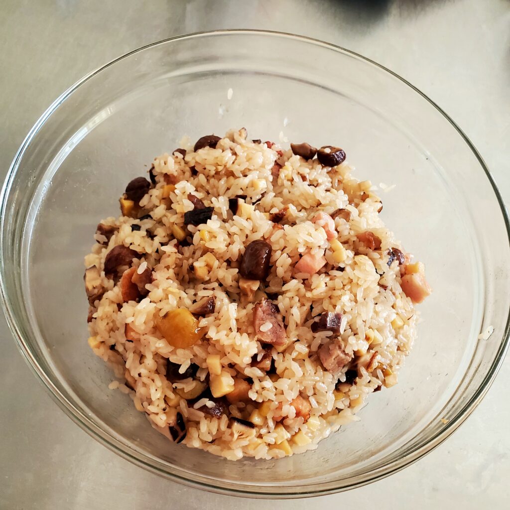 ２日に渡ってたけのこを食す 炊き込みご飯と栗原はるみさんの「たけのこと豚肉のまぜごはん」 - ストレス フリー ライフ