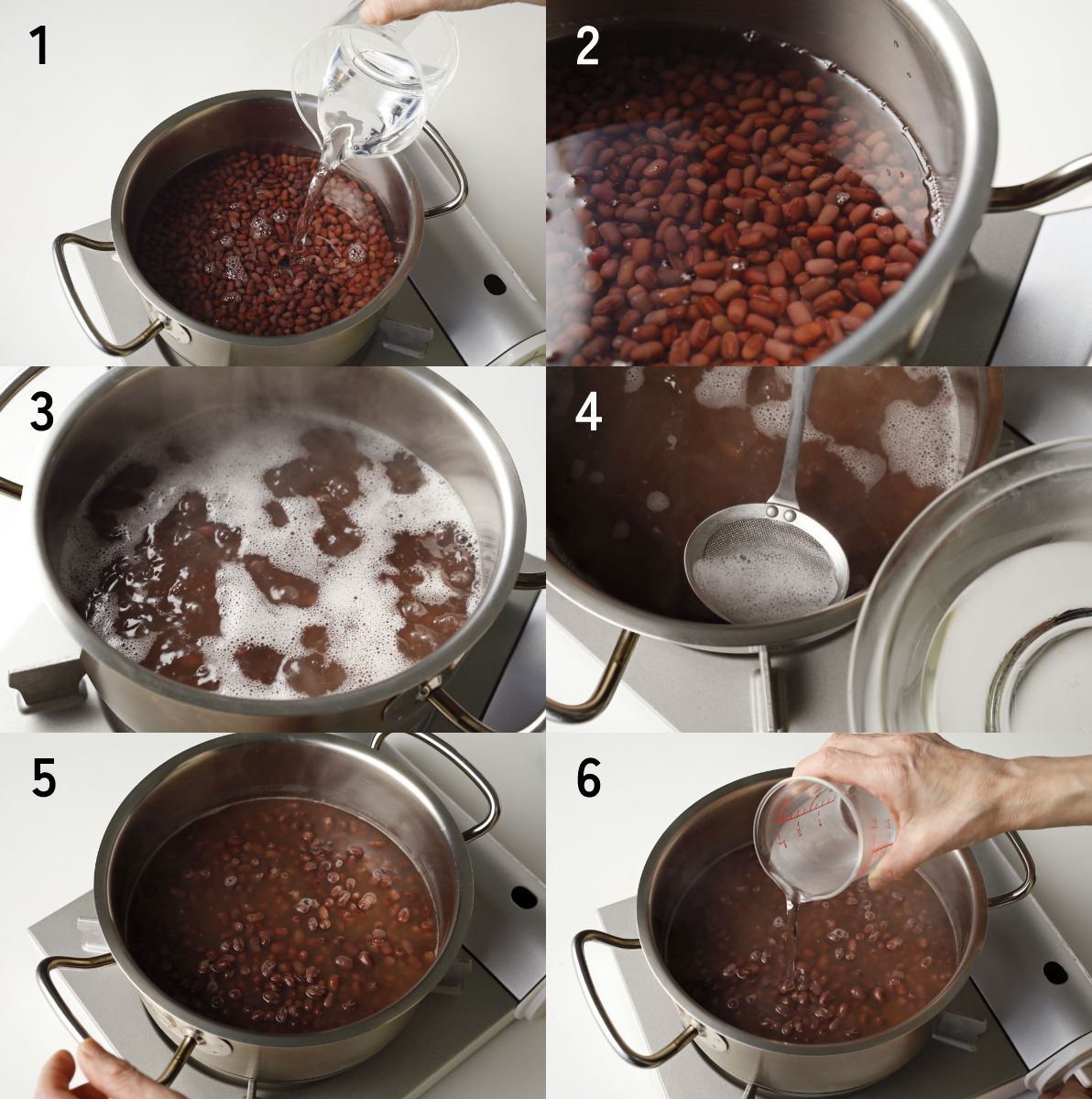 簡単！あっさり上品♪小豆の煮方煮汁もヘルシ