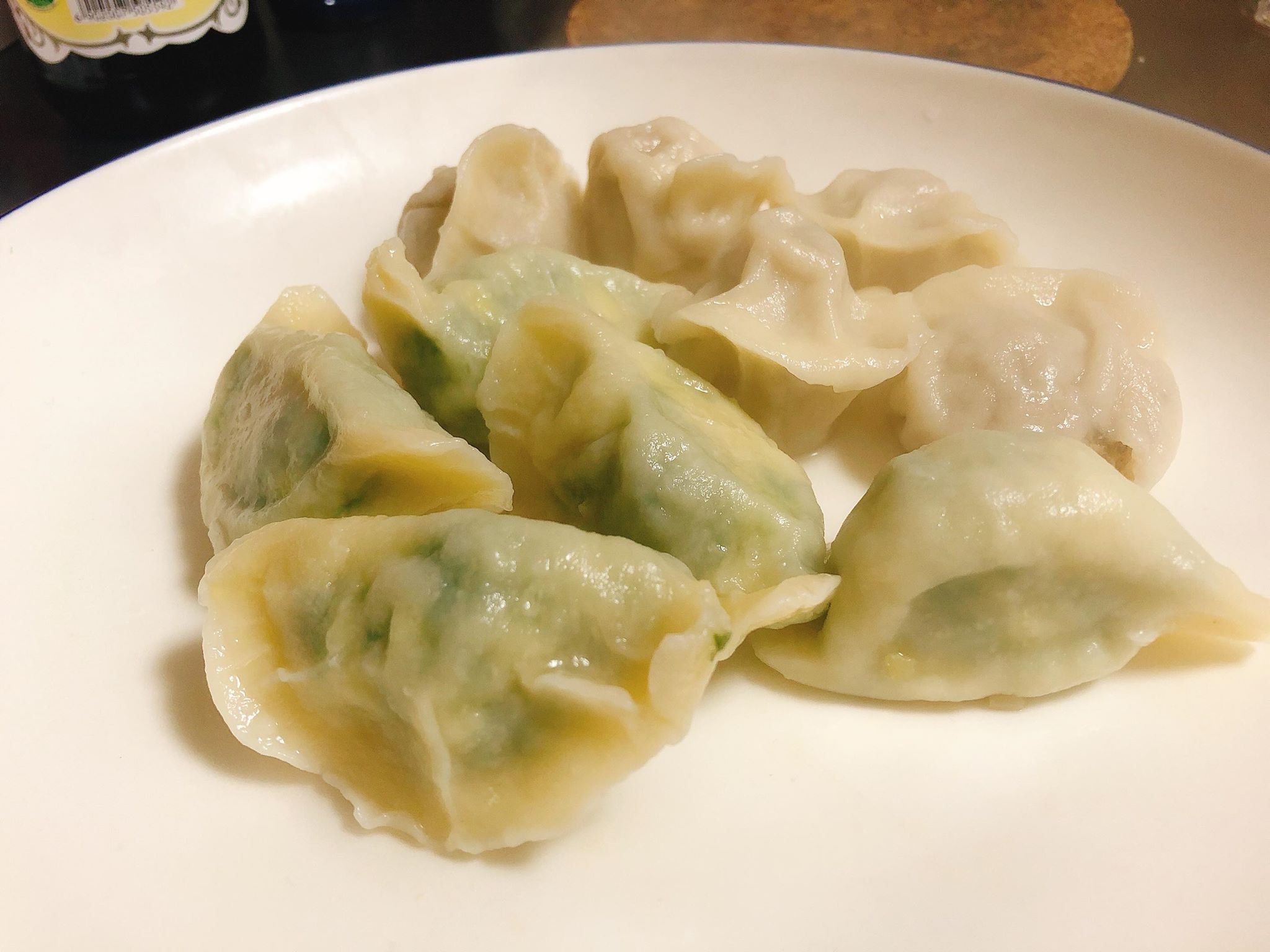 キャベツとニラを使った手作り水餃子のたれ