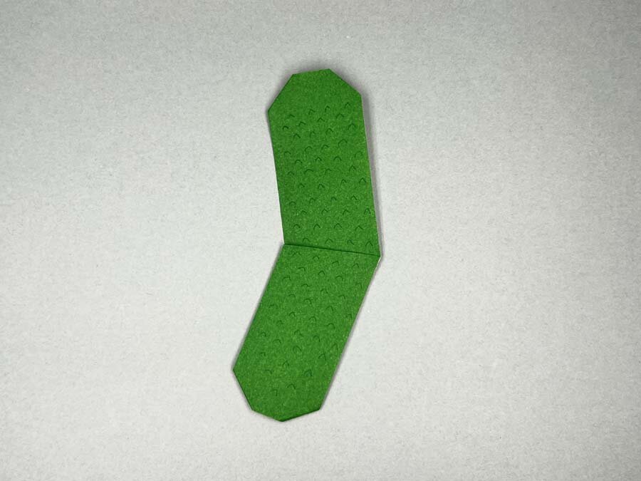 おりがみ 盆飾り折り紙茄子精霊牛 折り方動画 - 創作折り紙の折り方