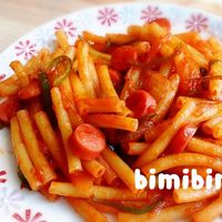 マカロニナポリタン レシピ・作り方