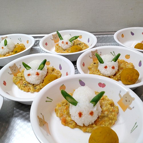 お月見献立管理栄養士・栄養士ならエイチエ