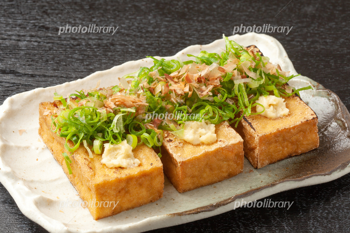 厚揚げのしょうが焼きのっけ