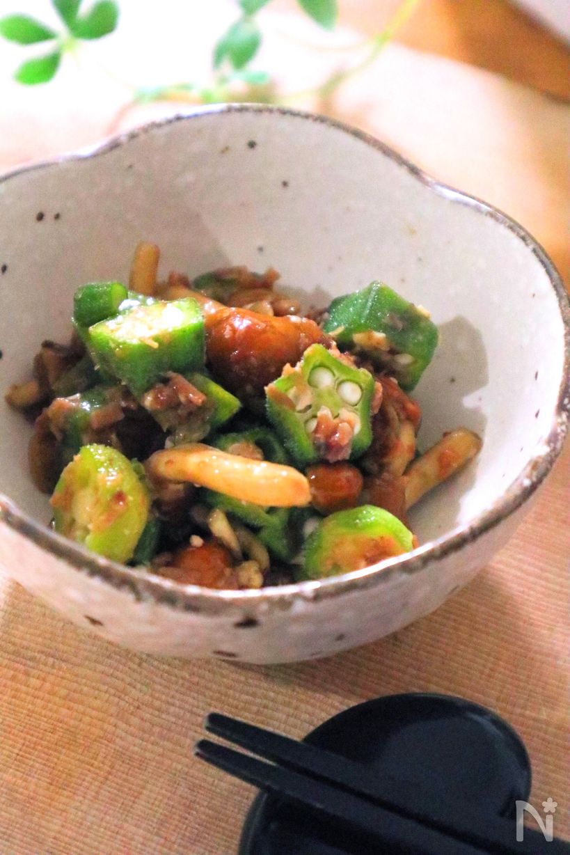 食欲がない日に！なめこときゅうりの和えそうめんレシピサイトNadia