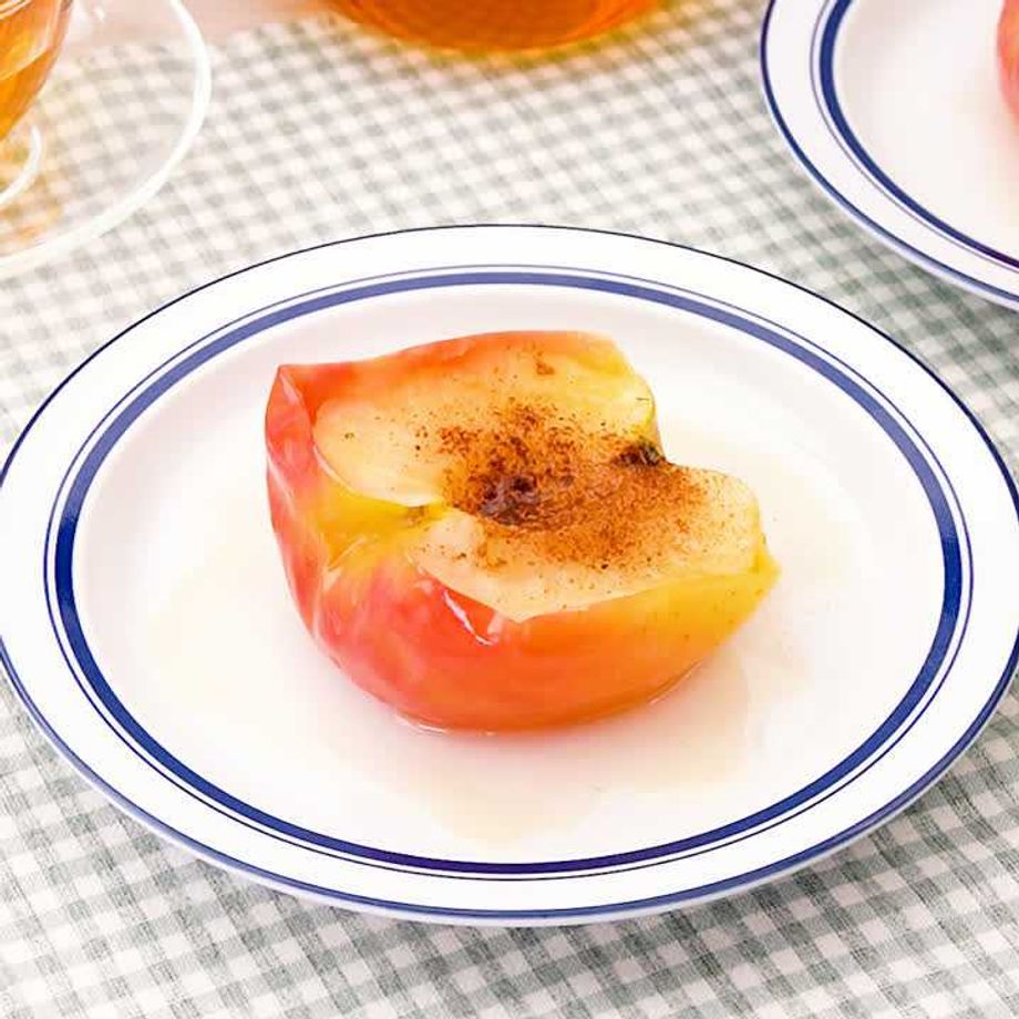 薄切りりんごのぎゅうぎゅう焼き オーブン焼き