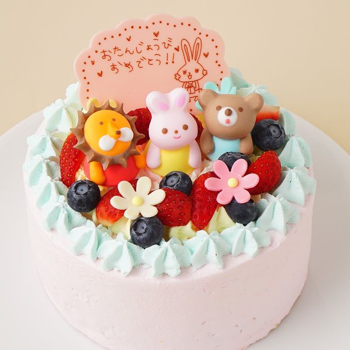 Amazon.co.jp: Cake.jp カラフルギミックケーキ 5号 15cm 3~5人分 ケーキ 誕生日 誕生日ケーキ デコレーションケーキバースデーケーキ3409966: 食品・飲料・お酒