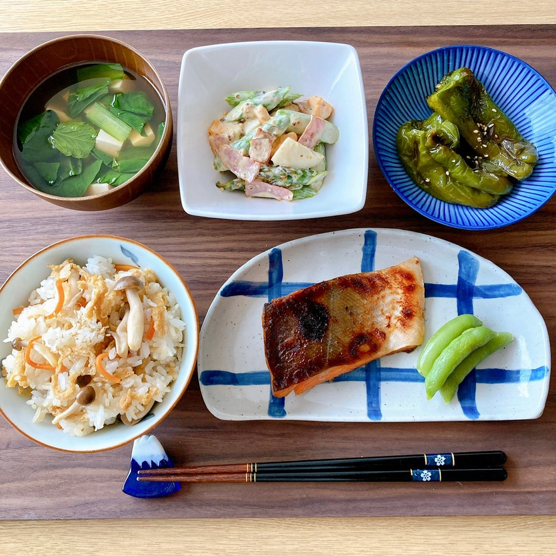 再利用の西京味噌de鮭の西京焼の献立美味しいごはん