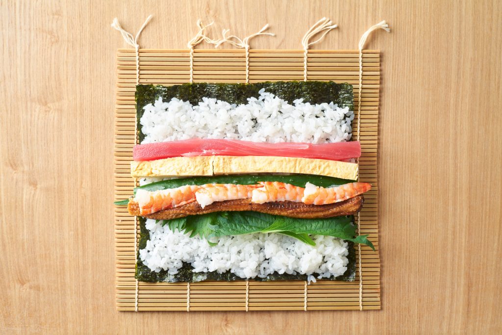 レンチンで簡単「キンパ」の恵方巻き×ワンプレートの節分レシピ