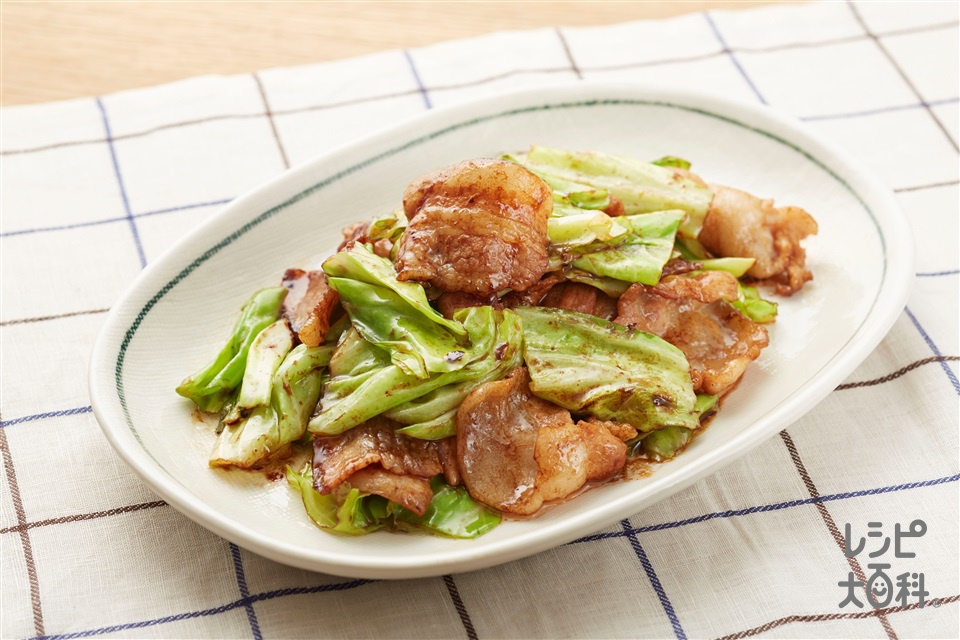 豚バラ肉と冬瓜のみそ煮