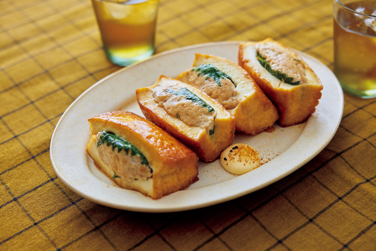 ♡厚揚げde簡単節約♡なすのひき肉あんかけ風♡ 簡単＊時短＊節約＊生姜＊フライパン