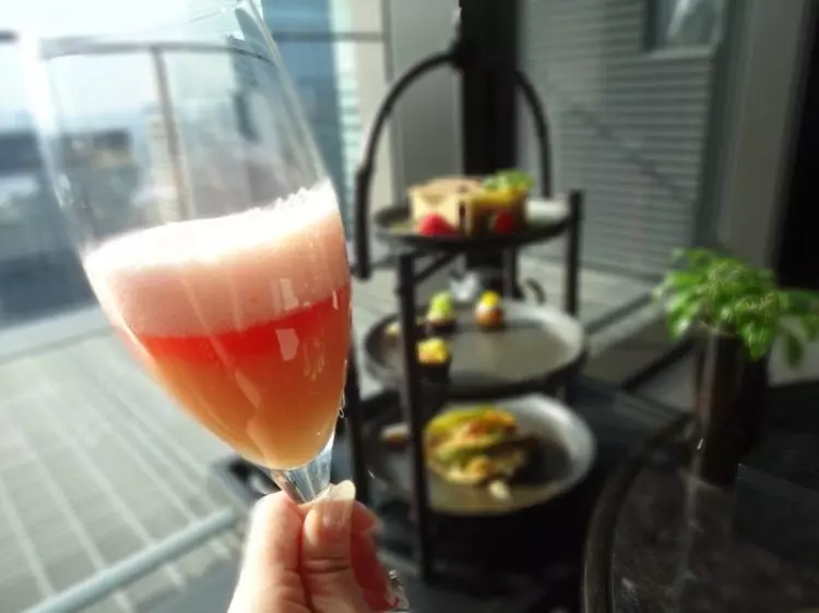 今だけ！アマン東京 季節限定 プティシューアフタヌーンティー＠BAILA