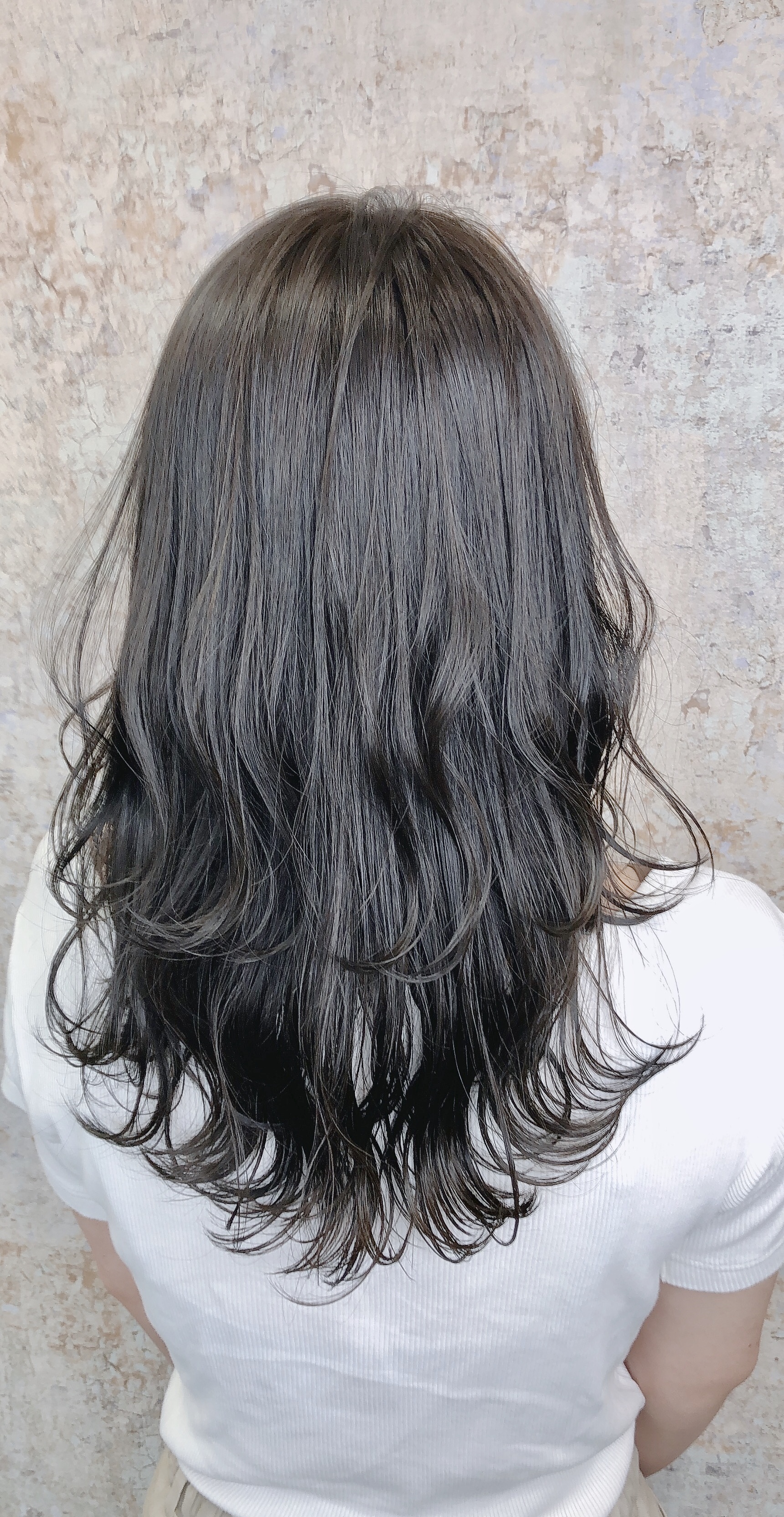 Mimosaブリーチなし ブルーグレージュ×アディクシー：L166522304ミモザ Mimosa のヘアスタイルホットペッパービューティ