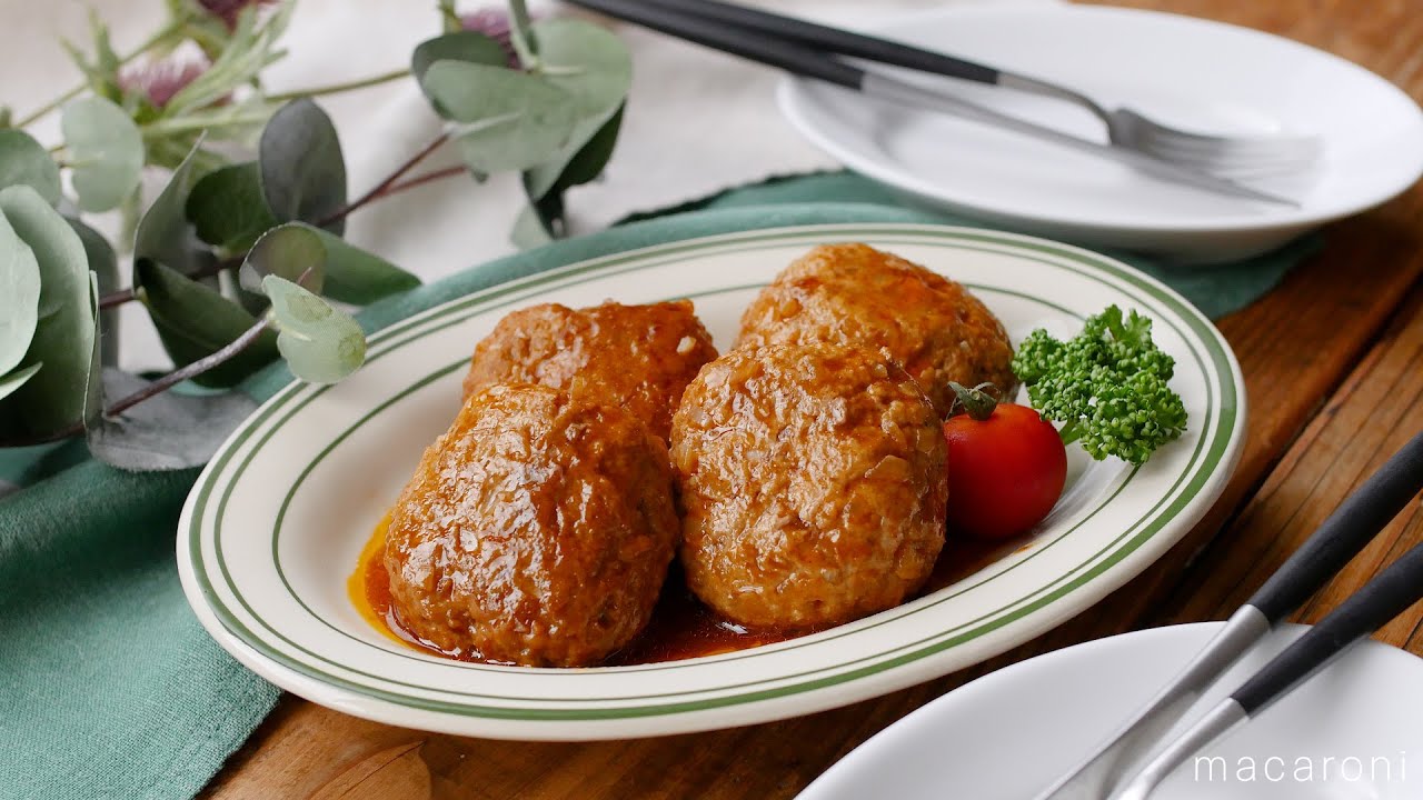 牛乳も卵も不要☆アレルギーのお子様にも♪ハンバーグ