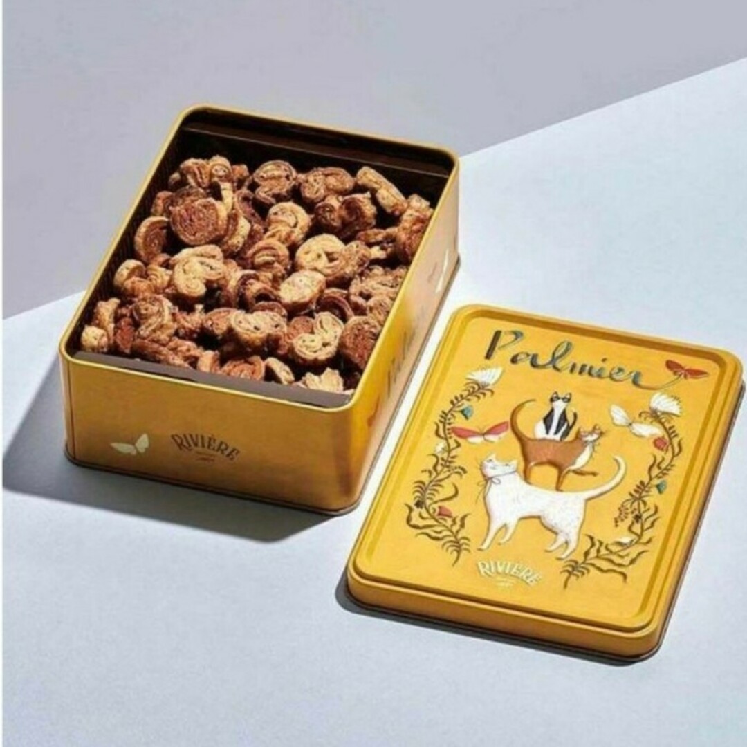 洋菓子店リビエール」大人気クッキー缶「マノン」と宝石を模した「ボンボンショコラビジュー」をお取り寄せしました