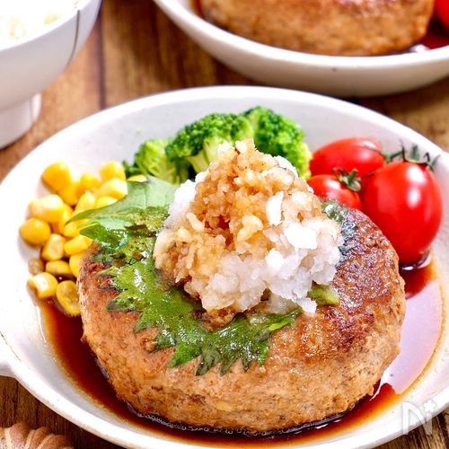 ヘルシー♡豆腐ハンバーグ和風おろしソース by ユカ5616クックパッド簡単おいしいみんなのレシピが392万品