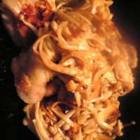 焼肉のたれで味が決まる♪ えのきの簡単肉巻き