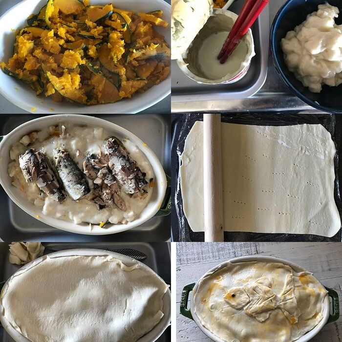 魔女の宅急便のニシンのパイの作り方と味の感想飛び猫