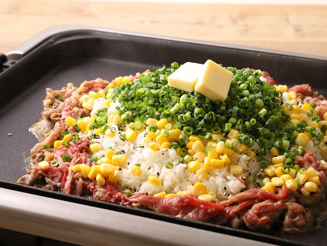 美味しい洋食 春の素材を添えて「ガーリックペッパーライス」 - RFTC Japan