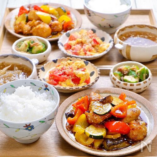 ５日間の夕飯献立 夏野菜を食べる！簡単和食レシピの晩ごはん1週間