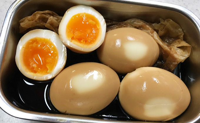 10分で味しみ！ポン酢煮卵アットレシピ @recipe
