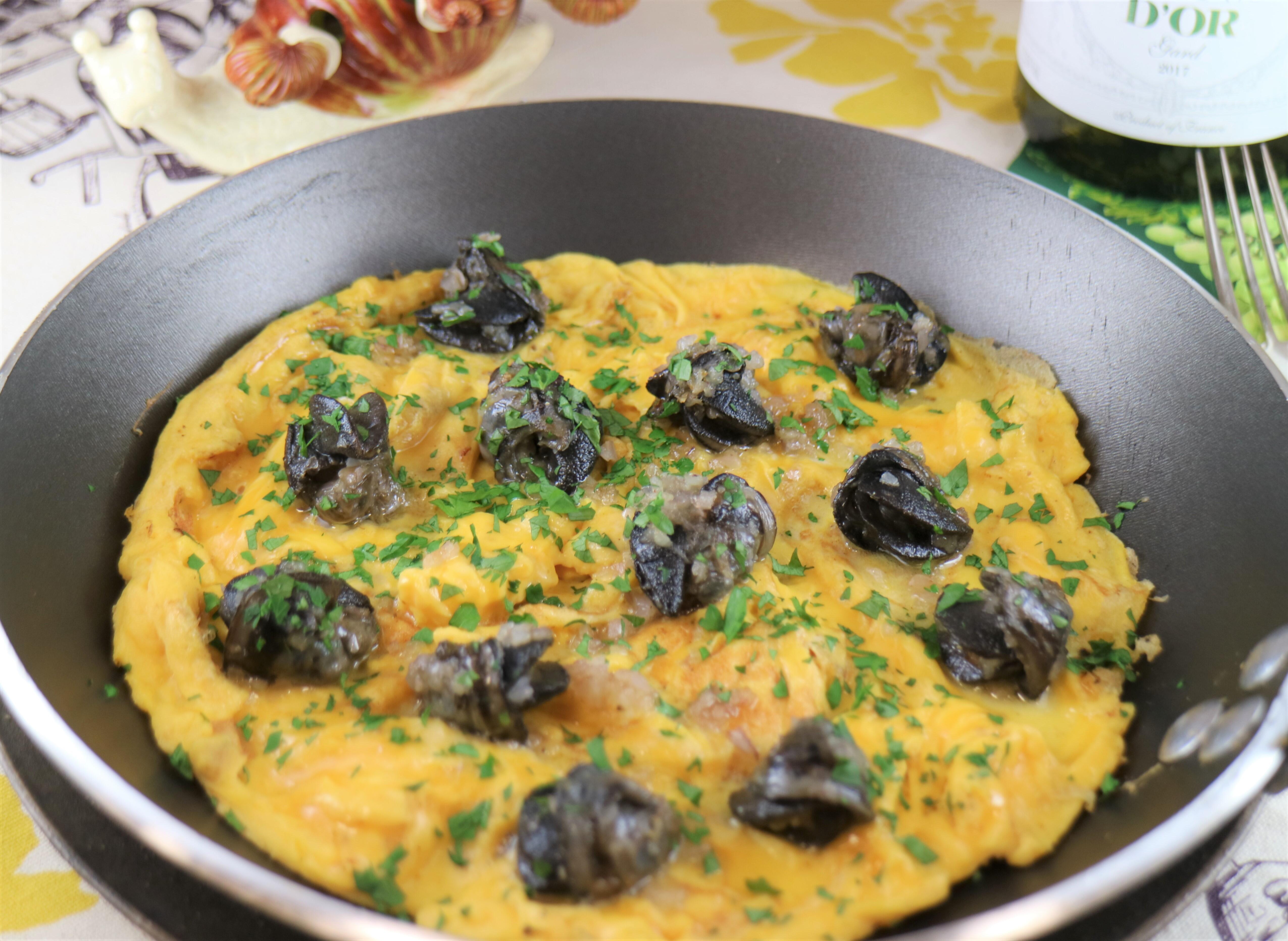 素材のちから - 殻付きのエスカルゴをソースとして使う