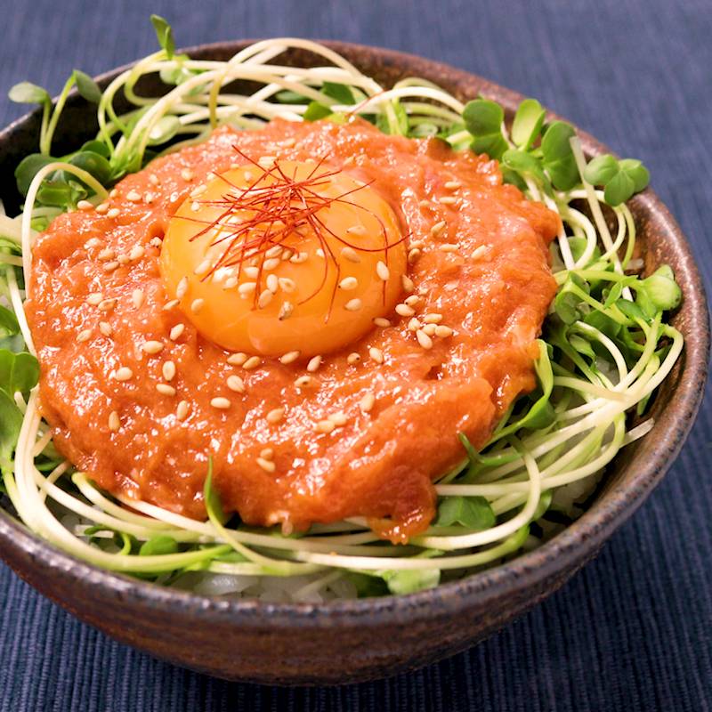 おつまみにピッタリ 塩ネギトロユッケクラシル