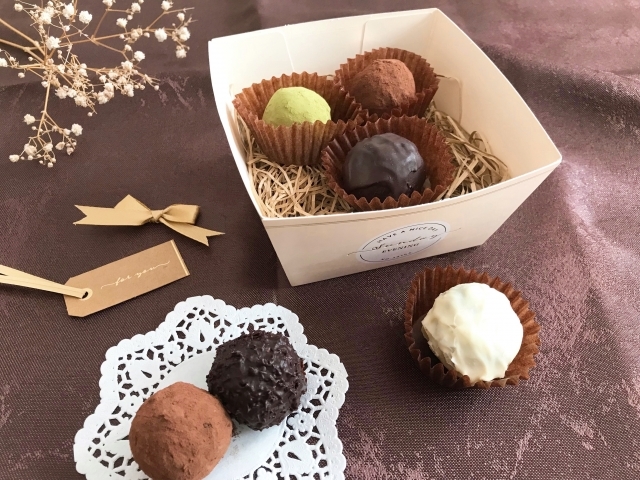 トリュフチョコ ラッピング紙コップTikTok