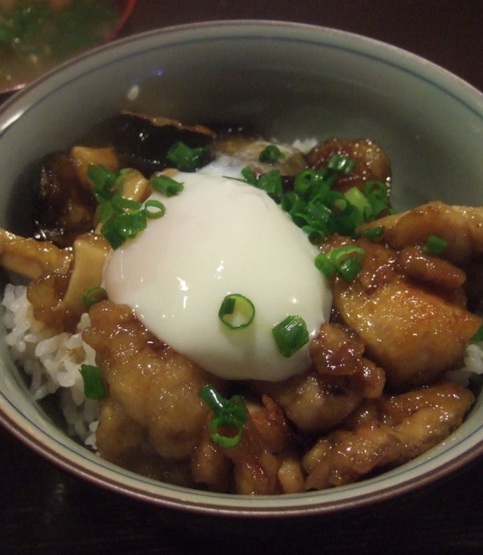 鶏肉と茄子・きのこの治部煮