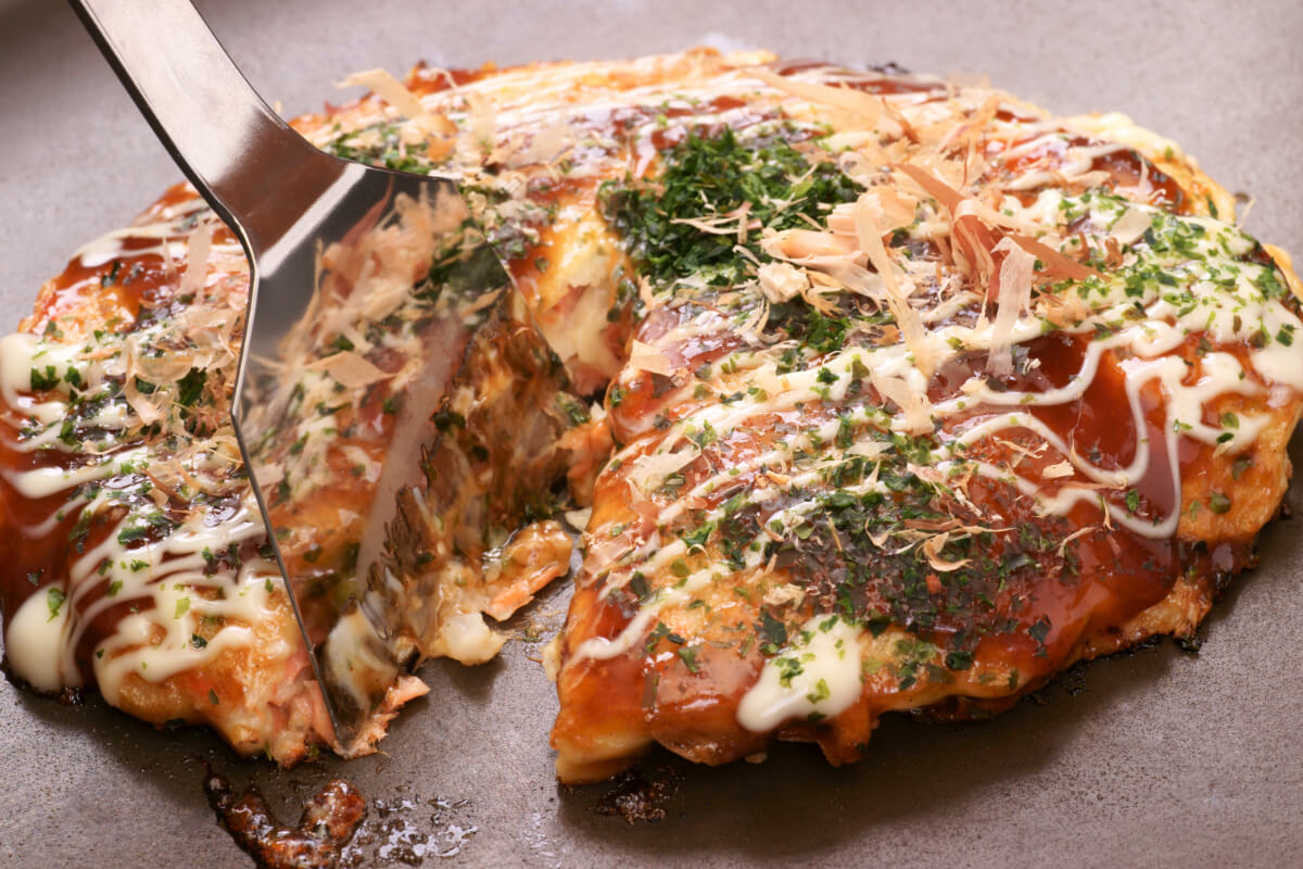 えのきのお好み焼きレシピ水野あきのグルテンフリーダイエット料理