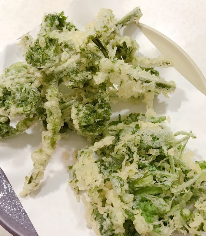 山菜の天ぷらすずき みちよ・薪ストーブでおうちごはん