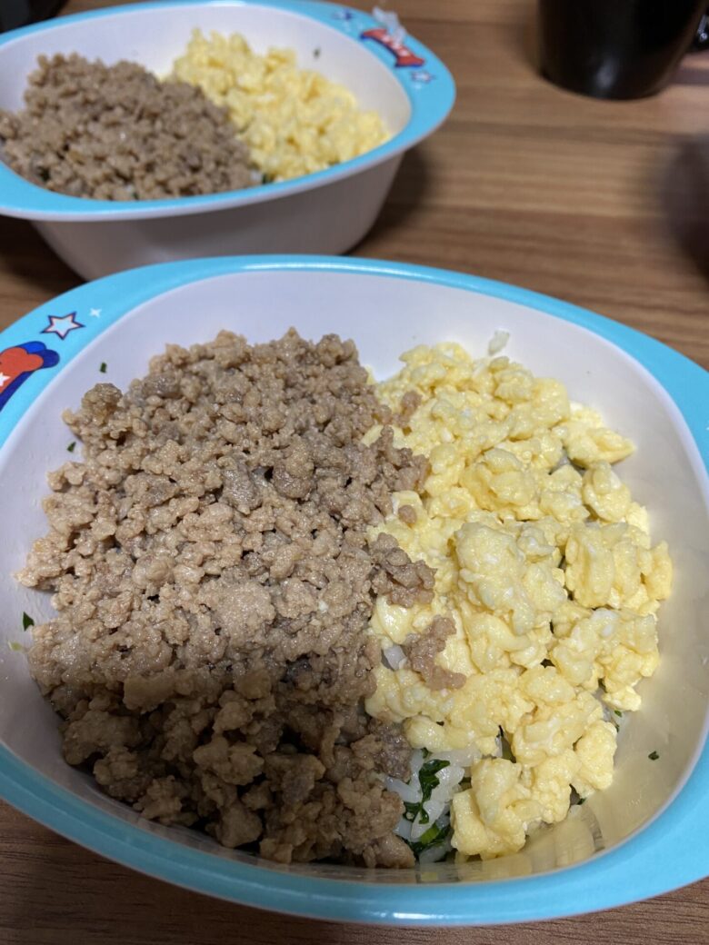 三食丼 離乳食完了期・幼児食